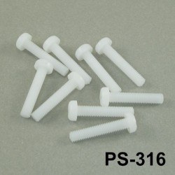 M3x16 mm Plastik Vida - 3