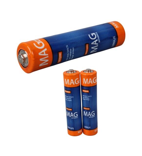 Mag Batteries MG-26172 Karbon Çinko AAA 2'li Paket İnce Kalem Kumanda Pili - 2