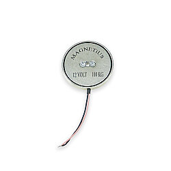 Magnetius 12V 100kg Elektromıknatıs - 50 mm çap - 2