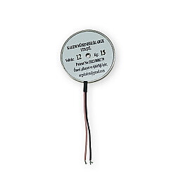 Magnetius 12V 15kg Elektromıknatıs - 50 mm çap - 3