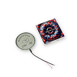 Magnetius 12V 5kg Elektromıknatıs - 50 mm çap - Magnetius