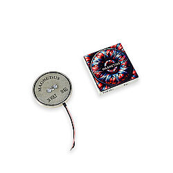 Magnetius 24V 10kg Elektromıknatıs - 50 mm çap - Magnetius