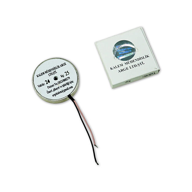 Magnetius 24V 25kg Elektromıknatıs - 50 mm çap - 4