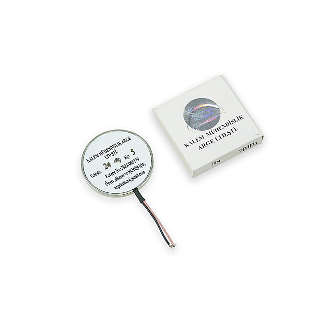 Magnetius 24V 5kg Elektromıknatıs - 50 mm çap - 4
