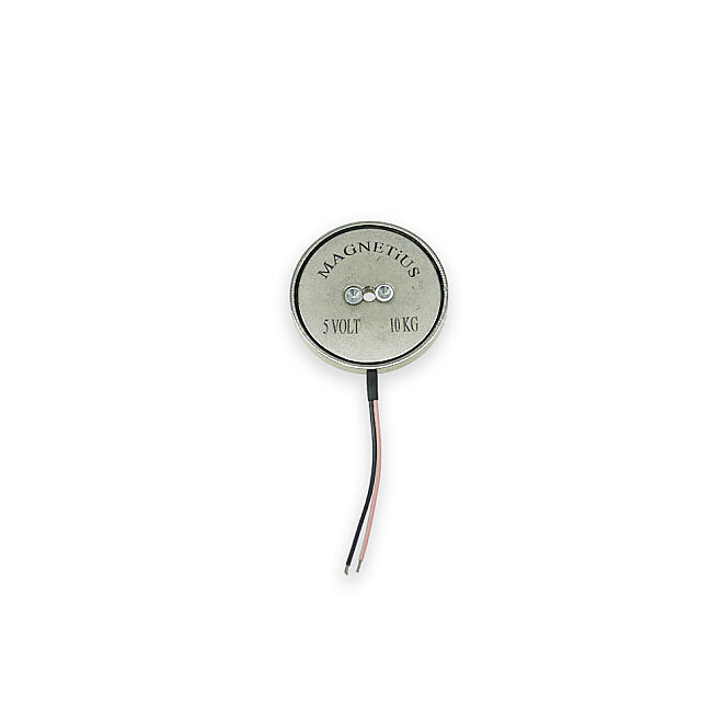 Magnetius 5V 10kg Elektromıknatıs - 50 mm çap - 2