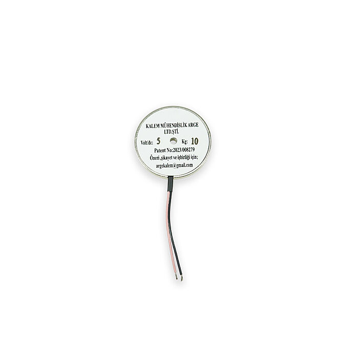 Magnetius 5V 10kg Elektromıknatıs - 50 mm çap - 3