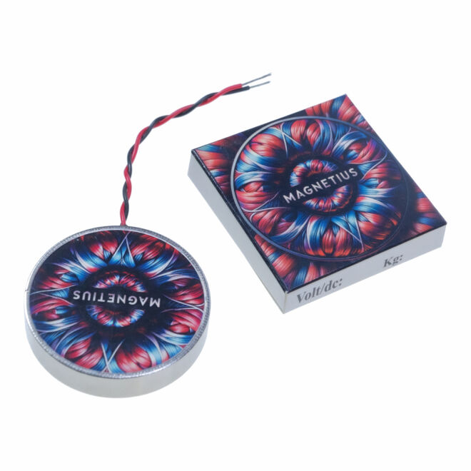 Magnetius 5V - 10Kg Holding Force Electromagnet - 3