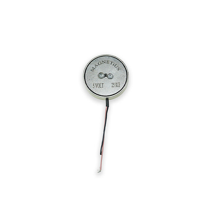 Magnetius 5V 25kg Elektromıknatıs - 50 mm çap - 2