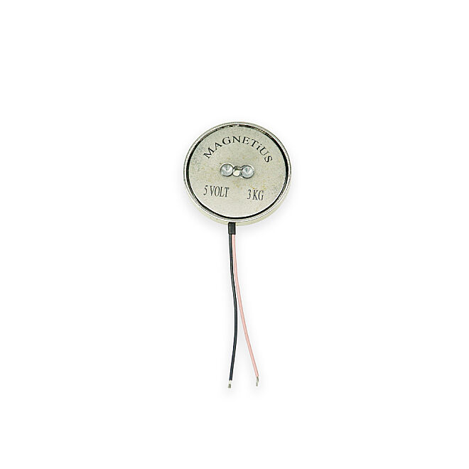 Magnetius 5V 3kg Elektromıknatıs - 50 mm çap - 2
