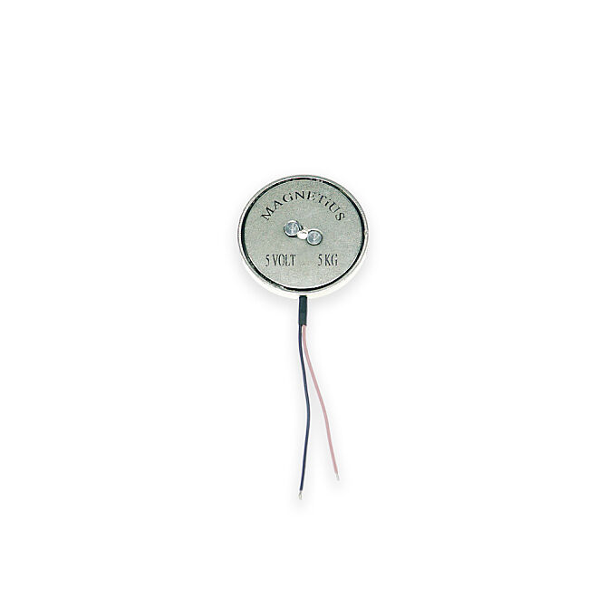 Magnetius 5V 5kg Elektromıknatıs - 50 mm çap - 2