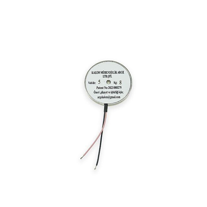 Magnetius 5V 8kg Elektromıknatıs - 50 mm çap - 3