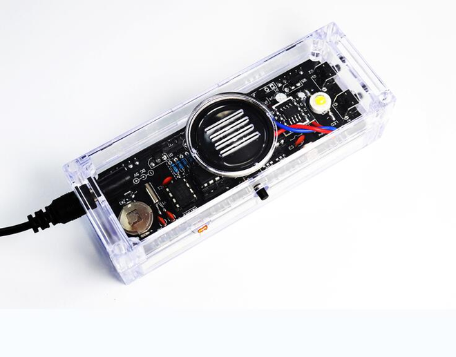 Make Yourself - Table Clock with Temperature Sensor - White - 2