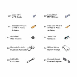Makeblock mBot 1 Premium Paket (Mekanik / Elektronik Geliştirme Paketi ve mBot Dahil) - 3