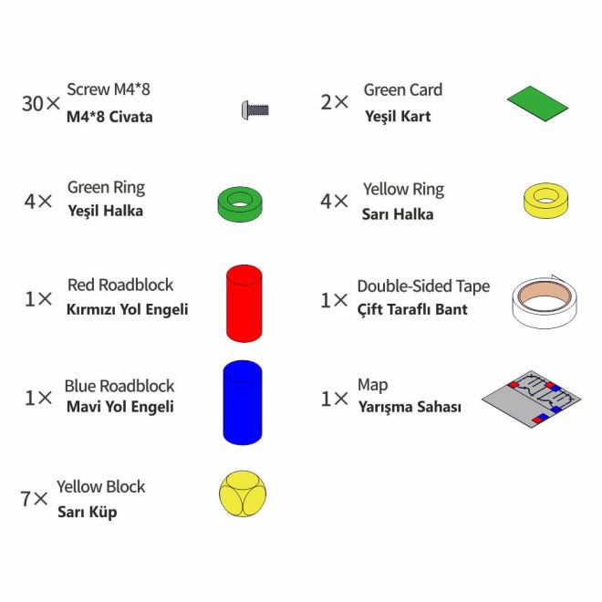 Makeblock mBot Etkinlik (Yarışma) Pisti 2 - Maceraya Katılmaya Hazır mısın? - 4