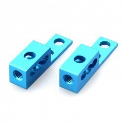 Makeblock P1 Tutacak Mavi (2 Adet)- Bracket P1 - Blue (Pair) - 62400 - Makeblock