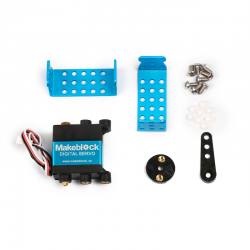 Makeblock Robot Servo Paketi - Robot Servo Pack - Blue - 95008 - Makeblock