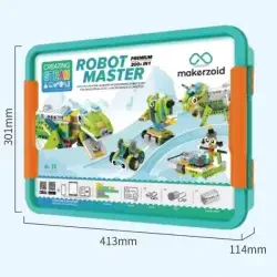 Makerzoid 200-in-1 Scratch Jr Coding Robot Kit – STEM Education Set (Premium) - 6