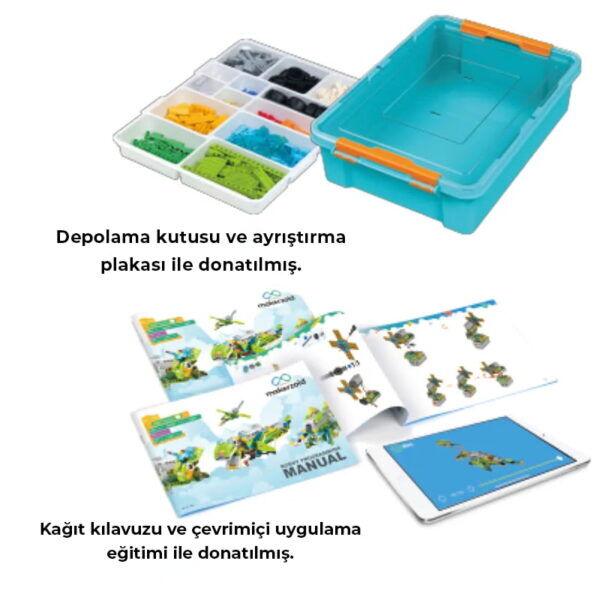 Makerzoid 200-in-1 Scratch Jr Coding Robot Kit – STEM Education Set (Premium) - 5