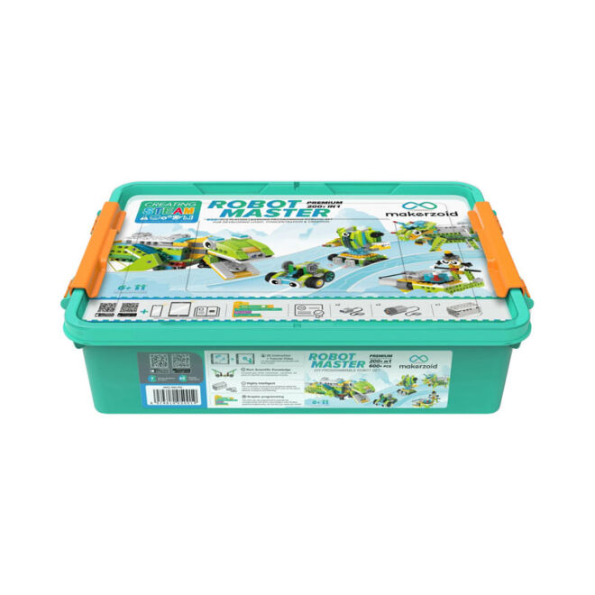 Makerzoid 200-in-1 Scratch Jr Coding Robot Kit – STEM Education Set (Premium) - 3