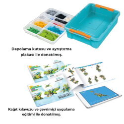 Makerzoid 200-in-1 Scratch Jr Kodlama Robot Kiti – STEM Eğitim Seti (Premium) - 5