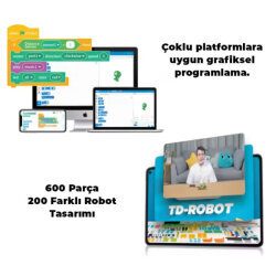 Makerzoid 200-in-1 Scratch Jr Kodlama Robot Kiti – STEM Eğitim Seti (Premium) - 4