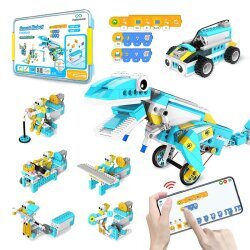 Makerzoid Robot Master 200-in-1 Programlanabilir STEM Kodlama Robot Kiti - 1