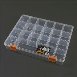 Mano Şeffaf Malzeme Kutusu 13 Inch Klasik Organizer Kutu - Ş-ORG-13 