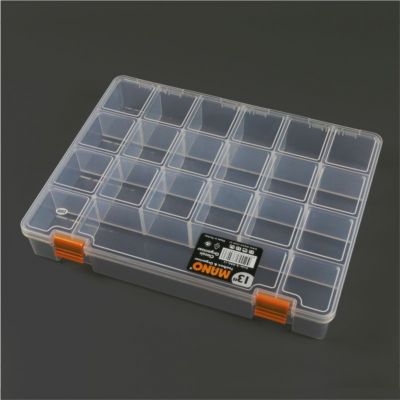 Mano Şeffaf Malzeme Kutusu 13 Inch Klasik Organizer Kutu - Ş-ORG-13 - 1