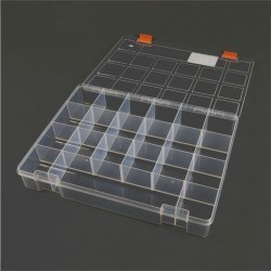 Mano Şeffaf Malzeme Kutusu 13 Inch Klasik Organizer Kutu - Ş-ORG-13 - 2