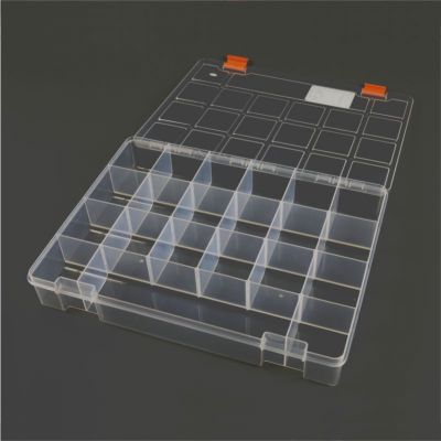 Mano Şeffaf Malzeme Kutusu 13 Inch Klasik Organizer Kutu - Ş-ORG-13 - 2