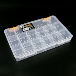Mano Şeffaf Malzeme Kutusu 9 Inch Klasik Organizer Kutu- Ş-ORG-9 - 2