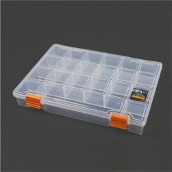 Mano Transparent Storage Box 11'' Classic Organizer 