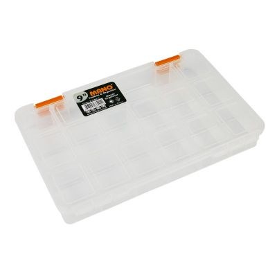 Mano Transparent Storage Box 9'' Classic Organizer - 1