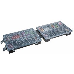 Mano Twin Organizer Çanta Siyah 11 Inch Malzeme Çantası - T-ORG-11 - 2