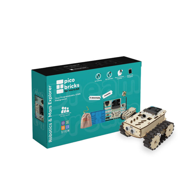 Mars Explorer Add-On for PicoBricks for Micro:Bit - 1