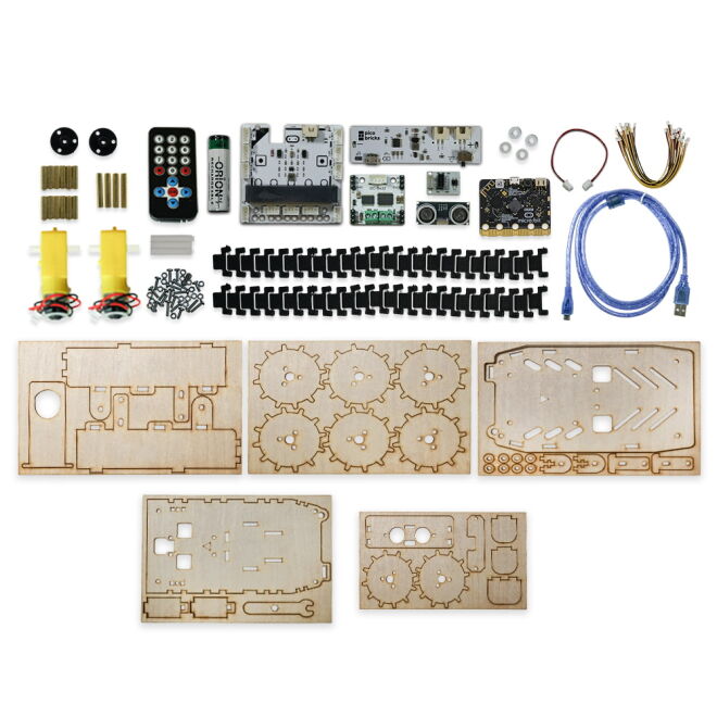 Mars Explorer Add-On for PicoBricks for Micro:Bit - 5