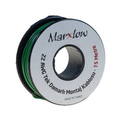 Marxlow 15 Meter Multicore Assembly Cable - Green 