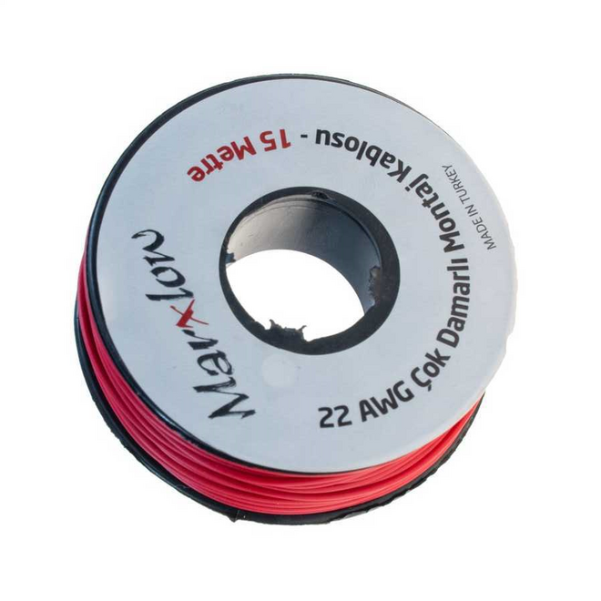 Marxlow 15 Meter Multicore Assembly Cable - Red - 2