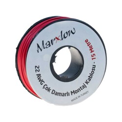 Marxlow 15 Meter Multicore Assembly Cable - Red 