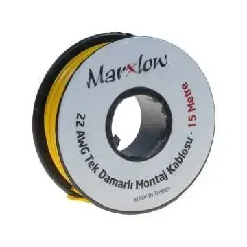 Marxlow 15 Meter Multicore Assembly Cable - Yellow - 1