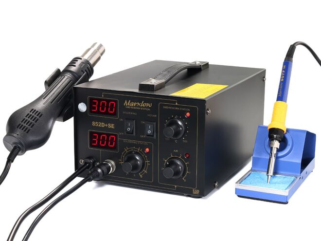 Marxlow 852D+ SE Diyafram Pompa Lehim İstasyonu - 2