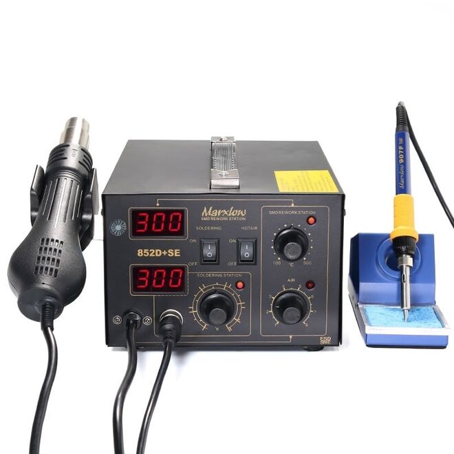 Marxlow 852D+ SE Fırçasız Fan Lehim İstasyonu - 1