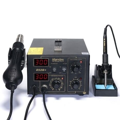 Marxlow 852D+ Fırçasız Fan Sıcak Hava Lehim İstasyonu - 2