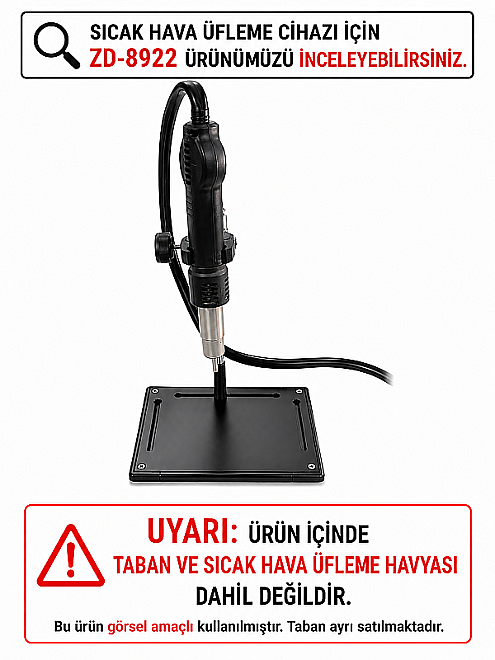 Marxlow ZD-11P Sıcak Hava Tabanca Tutucu - Tabansız - 2