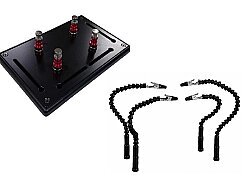 Marxlow ZD-150H-1 Powerful Magnetic Base PCB Holder + Crocodile Clip Arm - 1