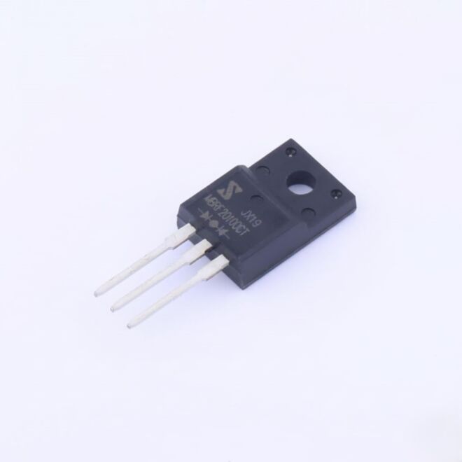 MBRF20100CT TO-220F-3 Dual Schottky Diode 100V 10A Common Cathode - 1