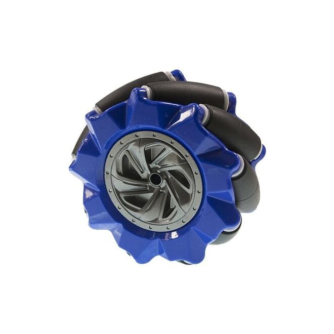 Mecanum Wheel Set 80mm - Blue (4 Pieces) - 1