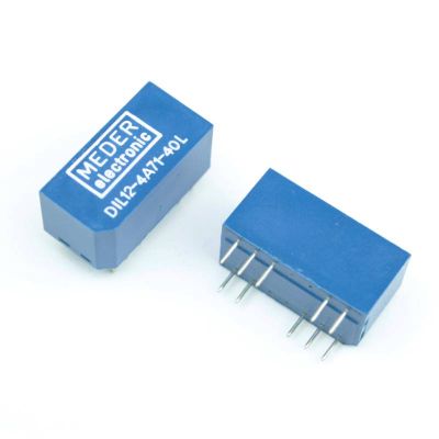 Meder 12 V 10 Pin Röle - DIL12-4A71-40L - 1
