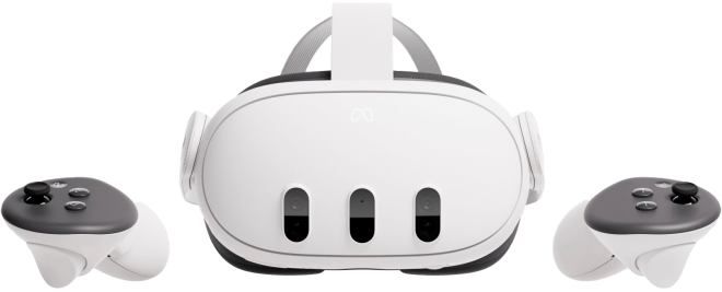 Meta Quest 3 Extraordinary Mixed Reality Glasses - 512GB - White - 3
