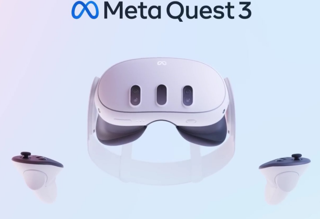 Meta Quest 3 Extraordinary Mixed Reality Glasses - 512GB - White - 5